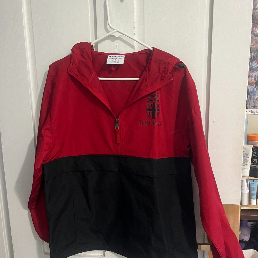 Brown Champion Rain Jacket